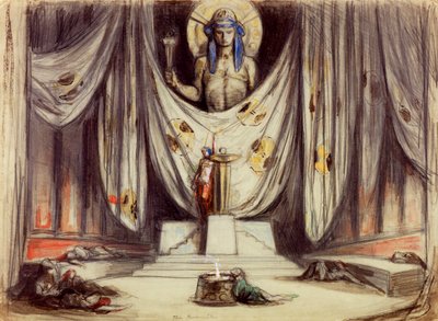 Design for Aeschylus: The Eumenides, c.1919 by Charles Ricketts